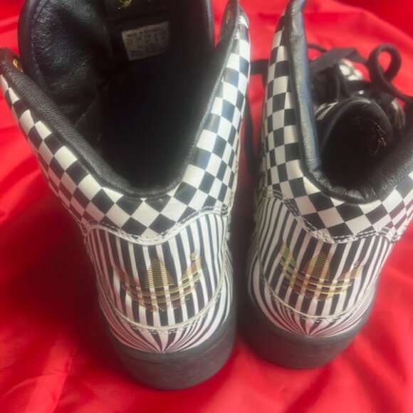 Adidas Jeremy Scott High Top Black and White - Picture 7 of 11